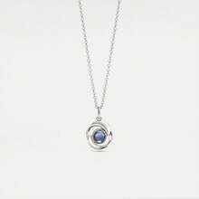 1 Piece Custom Photo Rose Flower Projection Necklace Stainless Steel Pendant Best Friend Gift - Multicolor - View 10