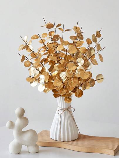 Moderne Plastic Vases European Flower Vase Tafel Centerpieces Flowers Pampas Grass Wedding Home ations Rattan Like Ceramic Look Unbreakable Simplicity Basket Arrangement Room Glass view 3