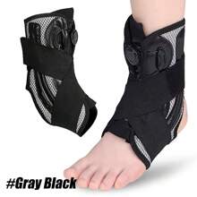 1pc Ankle Brace Support For Men & Women, Recovery From Sprained Ankles With Metal Springs, Stabilizing For Running, Basketball, Volleyball Gym Accessories