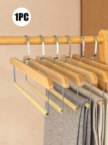 1PC/2PCS Gancho de cinto de guarda-roupa, cabide de madeira resistente com 8 ganchos, cabide giratório de 360 ° que economiza espaço. Cabide de armazenamento de guarda-roupa adequado para cintos, gravatas, coletes, sutiãs, cachecóis