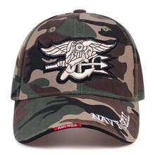 1 Pieza Gorra de béisbol con bordado de letras de Navy Seal para hombres, sombrero casual de moda urbana para primavera, otoño, viajes, vacaciones, playa - Multicolor - Ver 7
