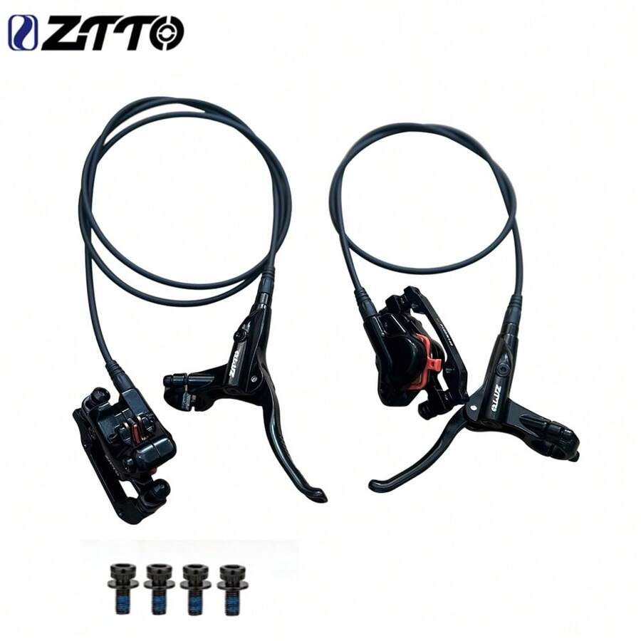 Freno de disco hidráulico ZTTO MTB de 2 pistones, livianos para XC y senderos con pinzas de metal y pastillas, rotores de 160 a 180 mm, M6100 M8100