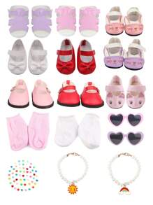 Chaussures pour poupée de 7 cm, 1 paire de chaussures plates en canevas convenant aux poupées de 18 pouces, chaussures de poupée roses et jaunes mignonnes pour fête, accessoires de poupée, vêtements de poupée Our Generation, chaussures de poupée Our Generation, chaussures accessoires pour enfants, chaussures de poupée pour filles, meubles de poupée, vêtements pour poupée, siège auto de poupée, poupée fille, chaussures plates, chaussures de poupée, chaussures de poupée pour enfants, chaussures de poupée enfants, chaussures de poupée, jouets pour filles, accessoires de poupée bébé