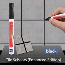Kitchen Tile Caulking Pen Bathroom Wall And Floor Tile Gap Color Changing Pen Repair And Mildew Prevention Cement Caulking Pen 1PC