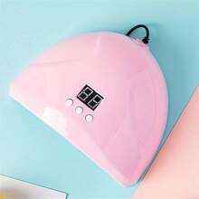 UV LED Nail Lamp Dryer With Smart Sensor, Suitable For Curing All Gel Nail Polish, Professional Nail Art Tool - Pink - View 3