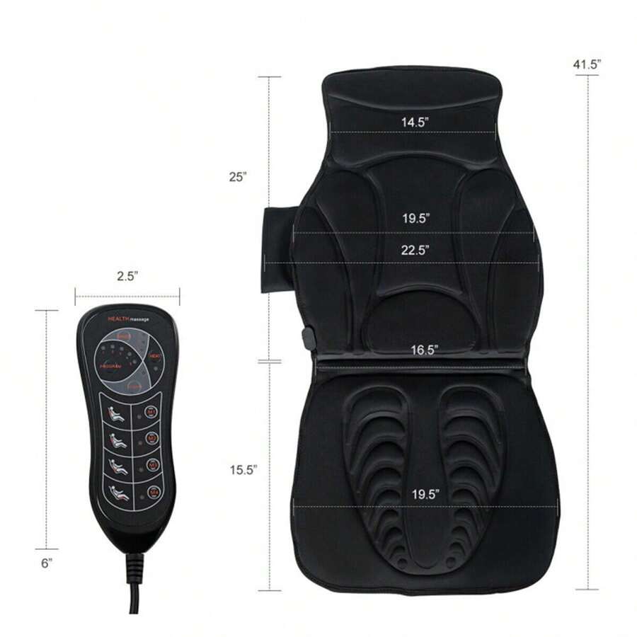Foldable Massage Mat With Soothing Heating Function - 1 - View 1