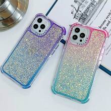 MZ005 CASE 3 IN 1 GLITTER COVERS 3 PIECES - Purple - View 2