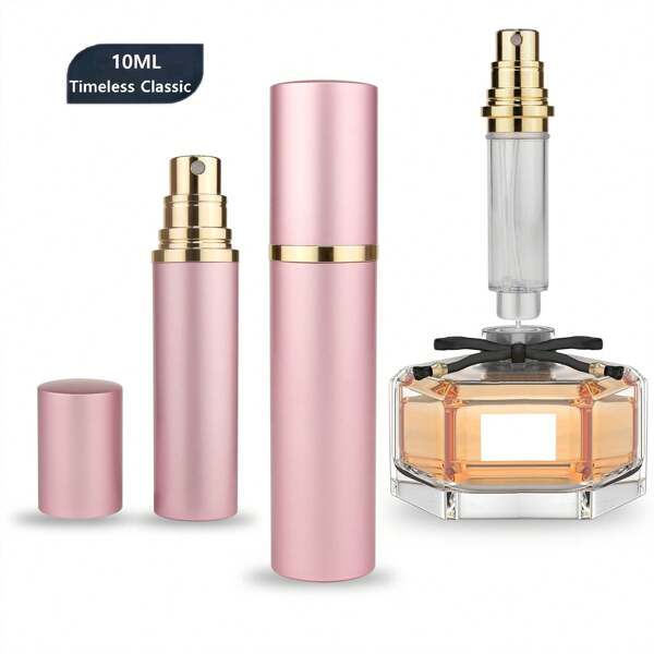1pc Perfume Bottle Refillable Atomizer Perfume Atomiser, Pocket Perfume Dispenser, Scent Pump Case, Leakproof Portable Perfume Sprayer For Women And Men