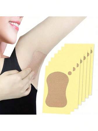 10/20/30/50/100 Pcs Underarm Sweat Absorbing Patch, Sweat Absorbing Pad, Foot Deodorizing Sweat Absorbing Patch. Summer Cooling,Beach,Travel
