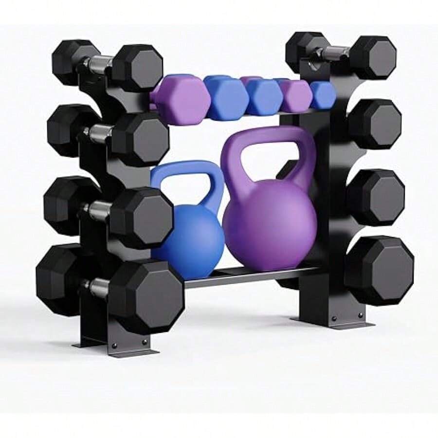 Dumbbell RackDumbbell Stand Dumbbell Storage Rack Free Weight Stand For Home Gym Dumbbell Storage Rack Only 28.7x24.5X4.4 - as pic - View 1