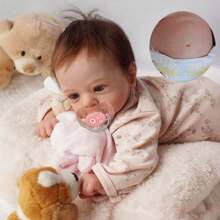 Realistic Reborn Baby Dolls Girl Lifelike Newborn 20 Inch Handmade Full Body Soft Vinyl Real Life Dolls Toddler Baby Dolls Gift Set For Kids Age 3+