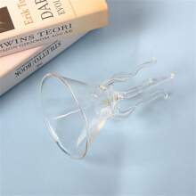 1pc Creative Octopus Cocktail Glass, Personality Aquarium Glass Octopus Wine Glass, Martini Glass