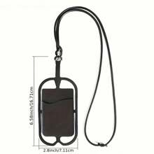 2-7 peças Suporte para Pescoço Premium em Silicone para Smartphones, Bolso de Navegação Fácil, Confortável, Durável e Elegante para Aventuras