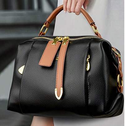 KAIDIFEINIROO Woman Handbag 2025 New Genuine Leather High-Quality Shoulder Bag, Small Niche Versatile Chic Crossbody Square Bag