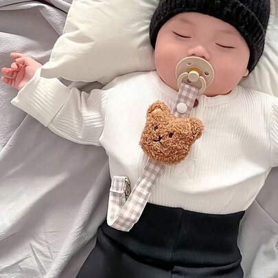 1pc Newborn Pacifier Chain, Baby Pacifier Clip Anti-Lost String, Random Color Baby Toy Anti-Lost Rope