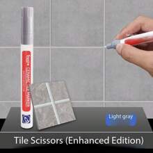 Kitchen Tile Caulking Pen Bathroom Wall And Floor Tile Gap Color Changing Pen Repair And Mildew Prevention Cement Caulking Pen 1PC