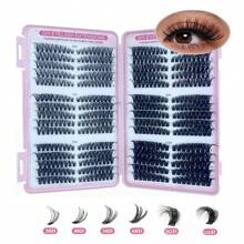 30pcs Eyelash Extension Set - 30/40/50/60/80/100D Lengthened & Volumized False Eyelashes