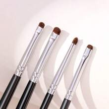 4pcs Eye Makeup Brush Set, Multi-Functional For Eyeliner, Eyeshadow, Highlighting