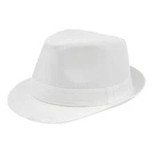 Solid Color Fedora Hats For Men Women  Jazz Cap Top Hat Casual Sun Hat For Daily Party Stage - 白色 - 查看 8
