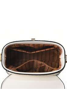 Women's 3-Piece Set: Small Handbag, Shoulder Bag, Bucket Bag With Color Blocking - Multicolor - View 5