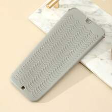 耐热垫、便携式硅胶热卷发器套、直发器袋 - 美容工具