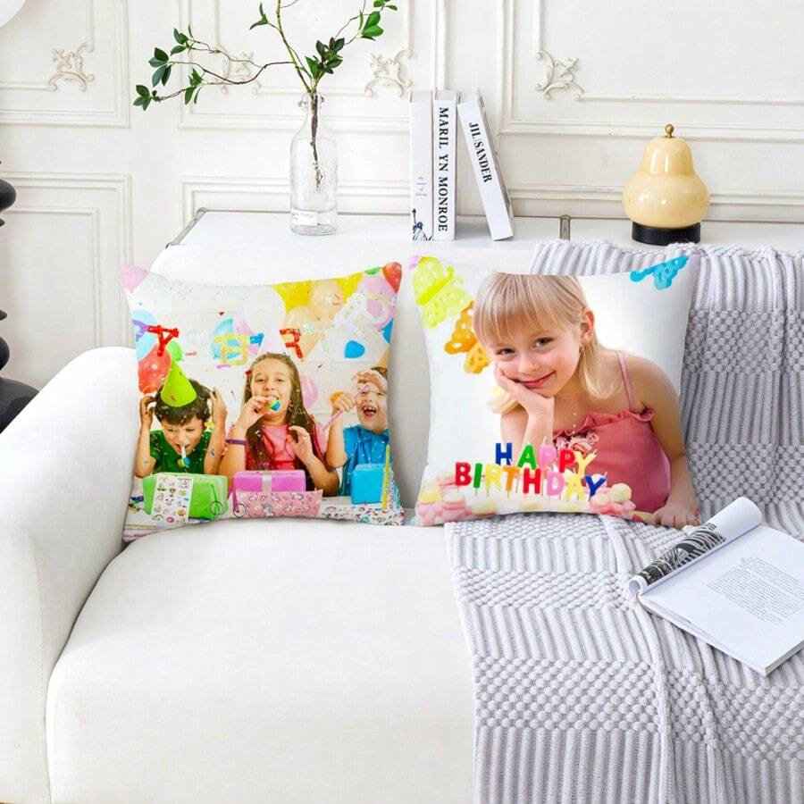 أكياس وسادات خاصة قابلة للتخصيص بأحجام مختلفة 15.75 بوصة/17.71 بوصة/19.7 بوصة، طباعة على الوجهين، يمكن تخصيص الصور والأنماط المختلفة، مناسبة كهدايا لمناسبات العيد الوطني الأمريكي ، وموسم الأعياد الدينية والتخرج والزفاف (تباع أكياس الوسادة فقط ، بدون الوسادة نفسها)