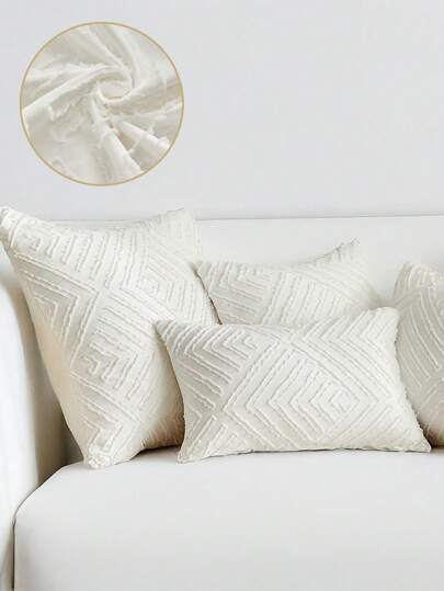 1pc Solid Color Pillowcase, Pillow Covers, Bedding, Soft And Breathable Pillow Case, Envelope Closure, For Couc, Easy-Care, Perfect For Bedroom And Living Room Decor, Machine Washable, Pillowcase Only Without Insert, Ideal Easter Gift, For Mother's Day Gift, Perfect Holiday Gift,