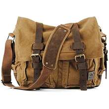 Men's Menger Bag Canvas Small13 - Yellow - View 2