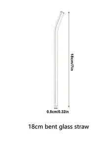 1 Stück gestreifte Glas Kaffeetasse, geeignet für den Heimgebrauch, Frauen, kann Getränke, Milchtee usw. aufnehmen, geeignet für heiße und kalte Getränke, transparent und langanhaltend, ideal als Geburtstagsgeschenk, Heimdekoration, süße personalisierte Geschenke, großvolumige transparente Glasstasse - Transparent - Übersicht 10