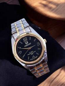 Men's Watches Mixed Black Green Luxury Waterproof Calendar - 黑色 - 查看 2