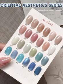 10ml Spring Summer Nails Popular Jelly Jade Ice Transparent Nude Pink Blue Green Gel Nail Polish All-Match Kit Phototherapy Gel Used In Nail Salon Nail Art Manicure Diy Women Gift Nail Supplies