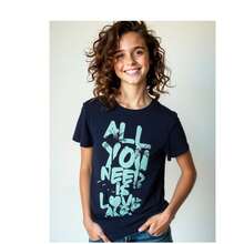 Set 3 Playeras para Niña de 14 Años – Manga Corta en Morado, Blanco y Azul Marino | Ropa Juvenil Básica y Confortable - Multicolor - Ver 2