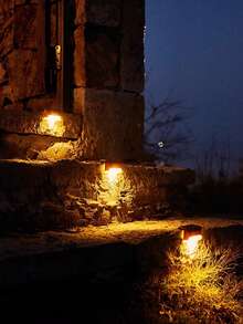 4/8/12/16 件太阳能路径灯，户外防水楼梯灯，花园、栅栏、庭院装饰景观照明