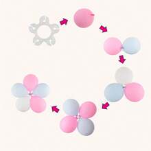 5/10/20/30/50PCS Balloon Clips, Balloon Arch Bracket Buckle,Balloon Connectors Clip Holders For Decor Balloon Arch Column Stand Garland Birthday Wedding Decorations Mother's Day Graduation