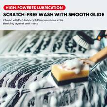 CARSUN Carsun Concentrated 2L Car Wash Liquid | High Foam No-Wipe One-Rinse Clean + Water Wax Coating Two-In-One | The More You Wash, The Brighter Your Car Finish | Household/Car Wash Water & Money Saving Device