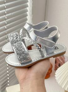 Nuevas sandalias de moda de verano 2025 para niñas, zapatos de princesa para niños, cómodas sandalias de ocio para vacaciones para bebé, sandalias para niñas pequeñas
