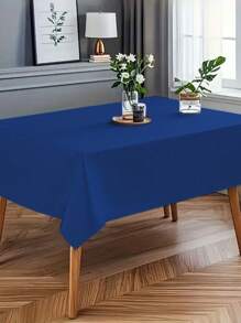 Solid Color Waterproof Oilproof Tablecloth For Birthday Party, Modern Style Dining Cloth, 4 Colors Table Cover Tablecloth Placemats Batch