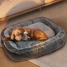 Large Dog Bed, Removable & Washable, Breathable Fabric, Bite-Resistant Filling, Suitable For All Seasons, Oeko-Tex & Sedex Certified Textile Factory Source - Multicolor - View 3