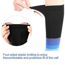 1Pair Calf Support Compression Sleeves For Women Men Running 20-30mmHg Footless Leg Socks Outdoor Sports Marathon Gym Gym Accessories
