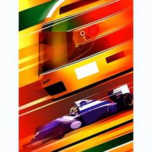 1pc/3PCS Wall Arts Posters Optional Frame Pop Racing Formula Decorative Painting Art Print Canvas Poster Perfect Living Room Decoration Home Mural To Add Elegance ,Wall Art With Frame - Multicolor - View 43
