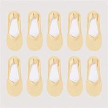 6 Pairs Soft, Lightweight, Non-Slip, Low-Cut Candy Color Ankle Socks For Women, High-Quality Matching Casual Socks, Thin Sole Ice Cream Socks, Invisible Socks, Compression Socks, Ladies Socks, Summer
