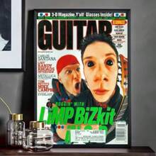 1 Piece Unframed Pop Posters Wall Arts Limp Bizkit Poster Poster Paper Print Home Living Room Bedroom Entrance Bar Cafe Art Painting Decoration