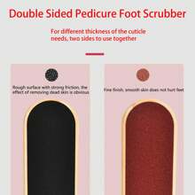 1PC Pumice Stone Foot File,Double Sided Pedicure Foot Scrubber Professional Feet Rasp File Brush Tools,Best Foot Care Pedicure Tool