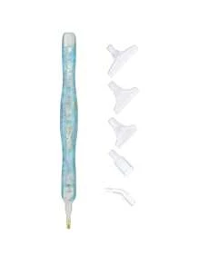 6Pcs New 5D Diamond Drawing Art Pen DIY Handmade Resin Diamond Painting Pen Tools Efficient Diamond Art Pens Tools For DIY Diamond Rhinestone Painting Crafts Making Tool Supplies Comes With 6 Replacement
