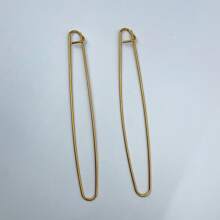 Large Aluminum Knitting Safety Pins - Colored, Easy Grip, Suitable For Sweater Tagging And Crochet Projects, Anti-Drop Safety Lock Design, Crossstitch Sewing Pins