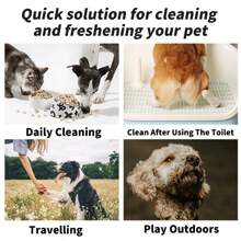 80 Sheets Pet Wet Wipes, Disposable Cleaning Wipes For Dogs And Cats