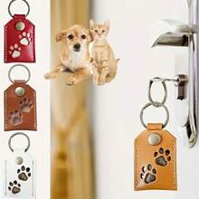 1 Pet Souvenir, Pet Hair Collection Keychain Close To Pets, Store Pet Hair Loss Filling Keychain, Fashionable Women's Accessories, Unique Pet Exclusive Keychain