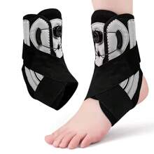 1pc Ankle Brace Support For Men & Women, Recovery From Sprained Ankles With Metal Springs, Stabilizing For Running, Basketball, Volleyball Gym Accessories