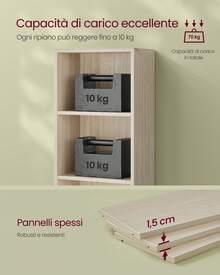 VASAGLE Storage Rack - Beige - View 6