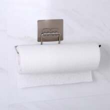 1 pieza Estante de acero colgante para pañuelos de puerta o gabinete, adecuado para otros lugares como la cocina, la sala de estar, el baño, etc.